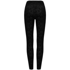 Leggings 'Gothic Retro' Noir -Magasin De Mode leggings gothic retro noir 9