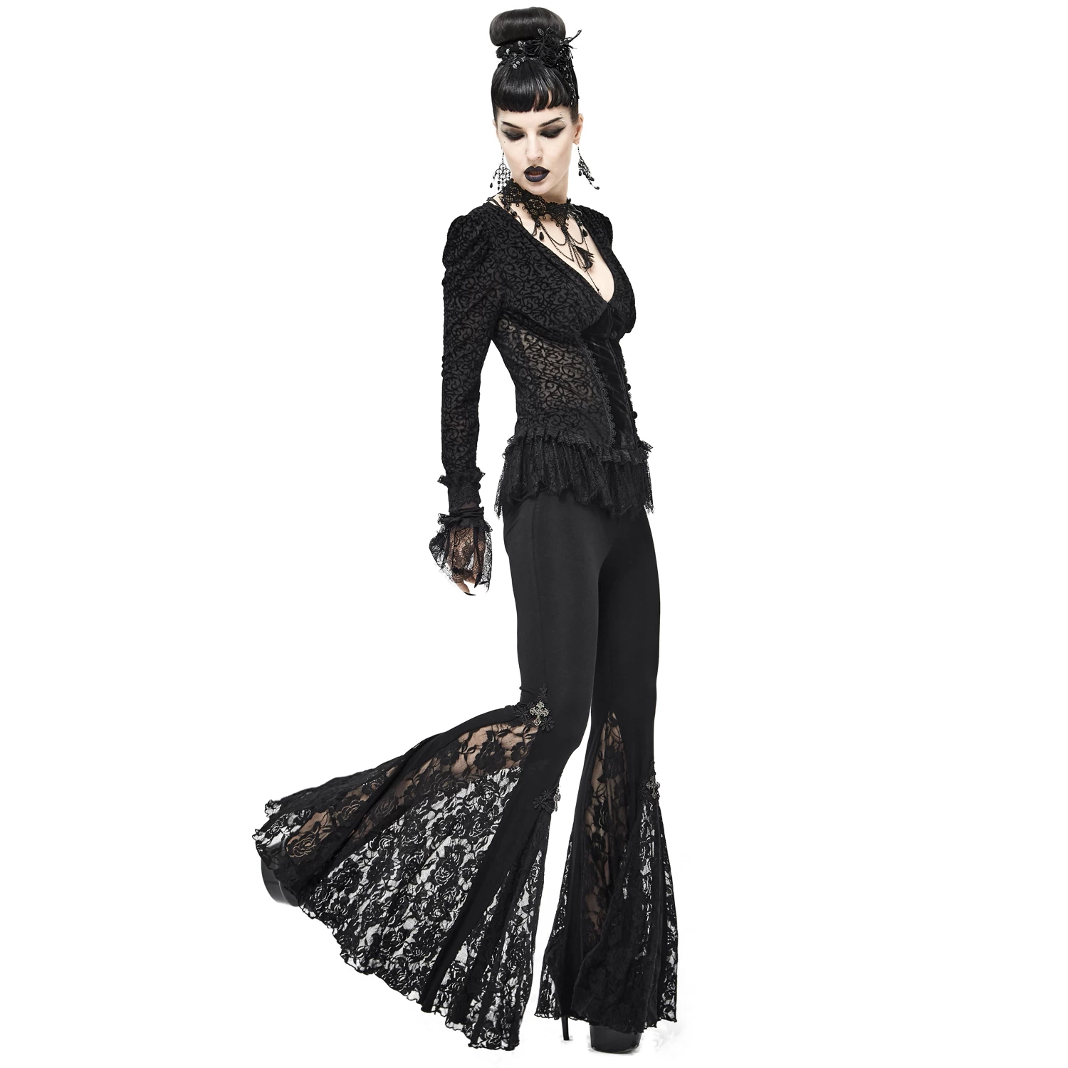 Leggings 'Lavinia' Noir 4 Leggings 'Lavinia' Noir – Image 2