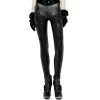 Leggings 'Soiree Gothic' Noir -Magasin De Mode leggings soiree gothic noir