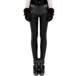 Leggings 'Soiree Gothic' Noir 23 Leggings 'Soiree Gothic' Noir -Magasin De Mode leggings soiree gothic noir 5