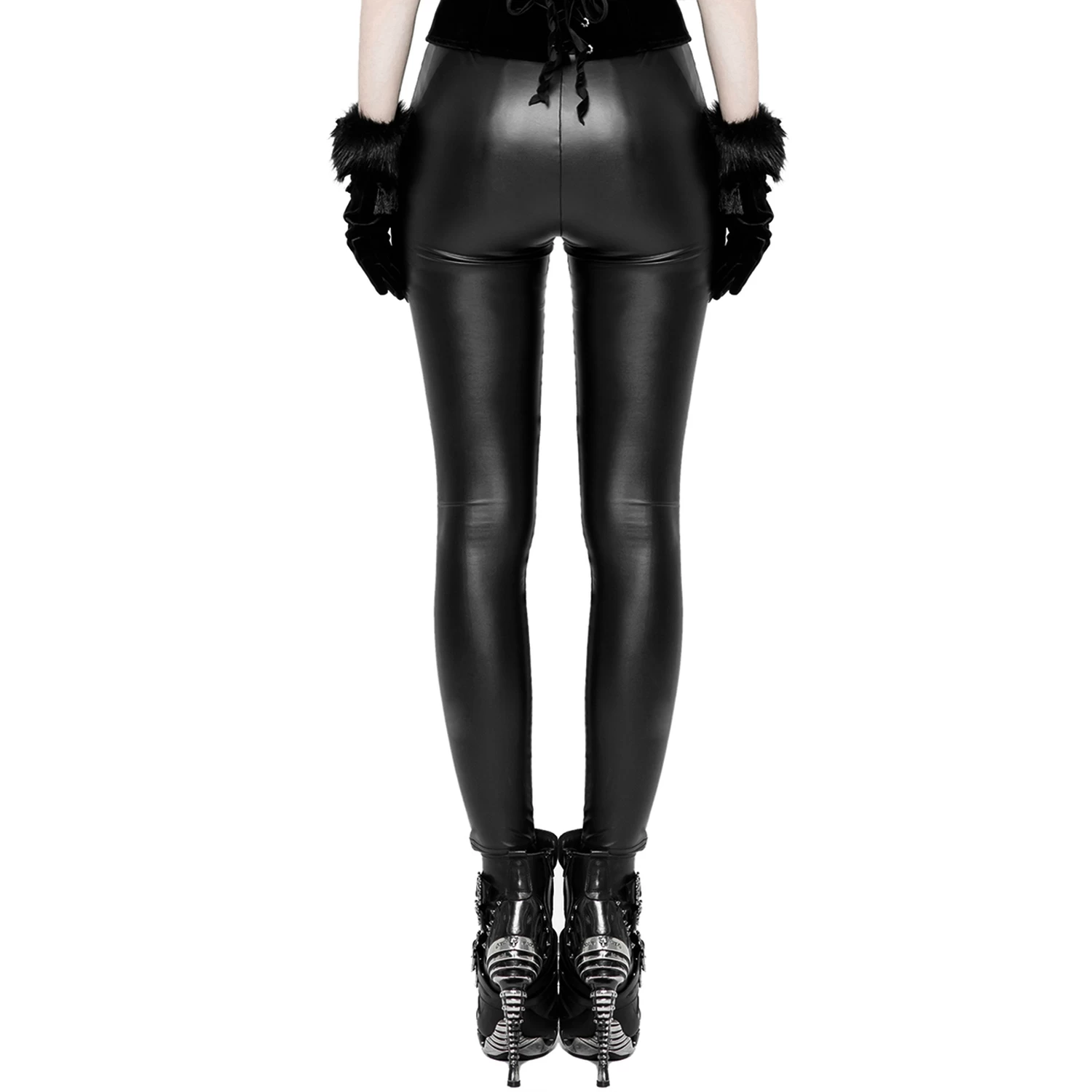 Leggings 'Soiree Gothic' Noir 9 Leggings 'Soiree Gothic' Noir – Image 7
