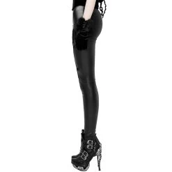 Leggings 'Soiree Gothic' Noir 25 Leggings 'Soiree Gothic' Noir -Magasin De Mode leggings soiree gothic noir 7