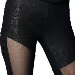Leggings 'Spiderella' Noir -Magasin De Mode leggings spiderella noir 11