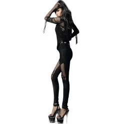 Leggings 'Spiderella' Noir -Magasin De Mode leggings spiderella noir 3