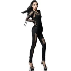 Leggings 'Spiderella' Noir -Magasin De Mode leggings spiderella noir 4