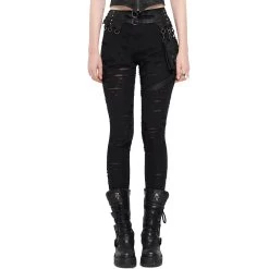 Leggings 'Terror' Noir 19 Leggings 'Terror' Noir -Magasin De Mode leggings terror noir 4