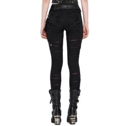 Leggings 'Terror' Noir 20 Leggings 'Terror' Noir -Magasin De Mode leggings terror noir 5