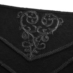 Long Kilt 'Asmodey' En Jacquard Noir -Magasin De Mode long kilt en jacquard asmodey noir 11