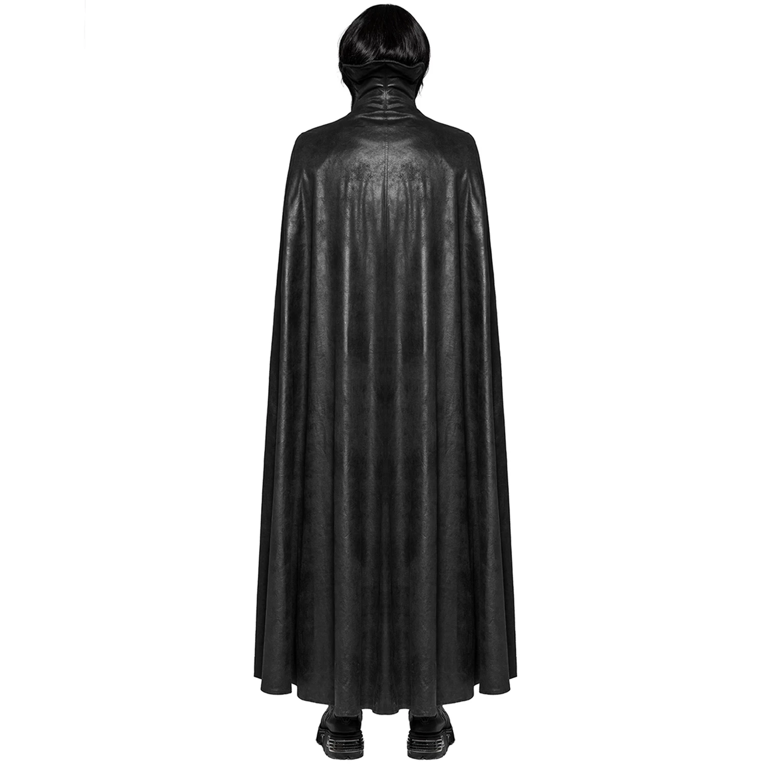 Long Manteau Cape Gothique 'Vampyr' Noir 5 Long Manteau Cape Gothique 'Vampyr' Noir – Image 3