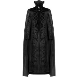 Long Manteau Cape Gothique 'Vampyr' Noir 21 Long Manteau Cape Gothique 'Vampyr' Noir -Magasin De Mode long manteau cape gothique vampyr noir 6