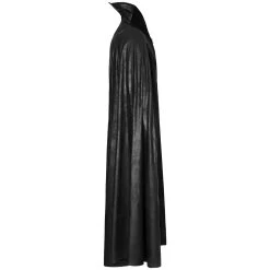Long Manteau Cape Gothique 'Vampyr' Noir 23 Long Manteau Cape Gothique 'Vampyr' Noir -Magasin De Mode long manteau cape gothique vampyr noir 8