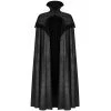 Long Manteau Cape Gothique Victorien 'Illuminati' Noir 1 Long Manteau Cape Gothique Victorien 'Illuminati' Noir -Magasin De Mode long manteau cape gothique victorien illuminati noir