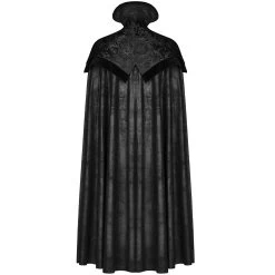 Long Manteau Cape Gothique Victorien 'Illuminati' Noir -Magasin De Mode long manteau cape gothique victorien illuminati noir 7