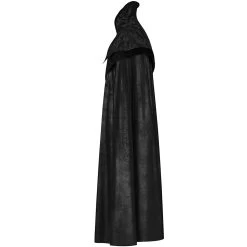 Long Manteau Cape Gothique Victorien 'Illuminati' Noir -Magasin De Mode long manteau cape gothique victorien illuminati noir 8