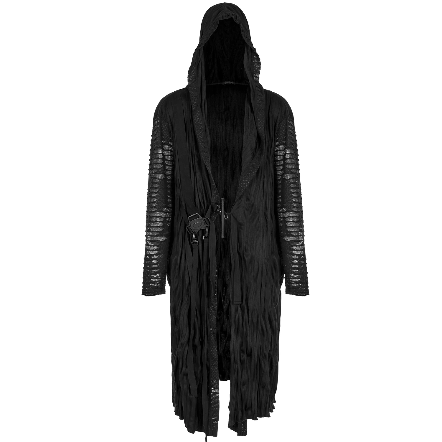 Long Manteau 'Lycidas' Noir 3 Long Manteau 'Lycidas' Noir