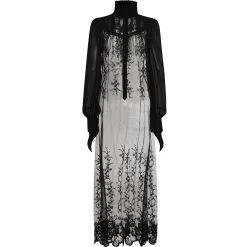 Long Top Transparent En Maille Et Mousseline 'Mystic... 11 Long Top Transparent En Maille Et Mousseline 'Mystic... -Magasin De Mode long top transparent en maille et mousseline mystic shadows 1 2