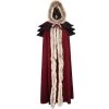 Longue Cape Pour Femmes 'Foxa' Rouge 1 Longue Cape Pour Femmes 'Foxa' Rouge -Magasin De Mode longue cape pour femmes foxa rouge