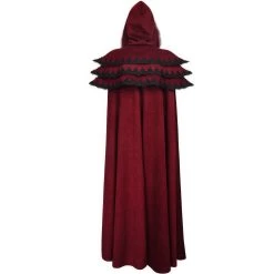 Longue Cape Pour Femmes 'Foxa' Rouge 20 Longue Cape Pour Femmes 'Foxa' Rouge -Magasin De Mode longue cape pour femmes foxa rouge 7