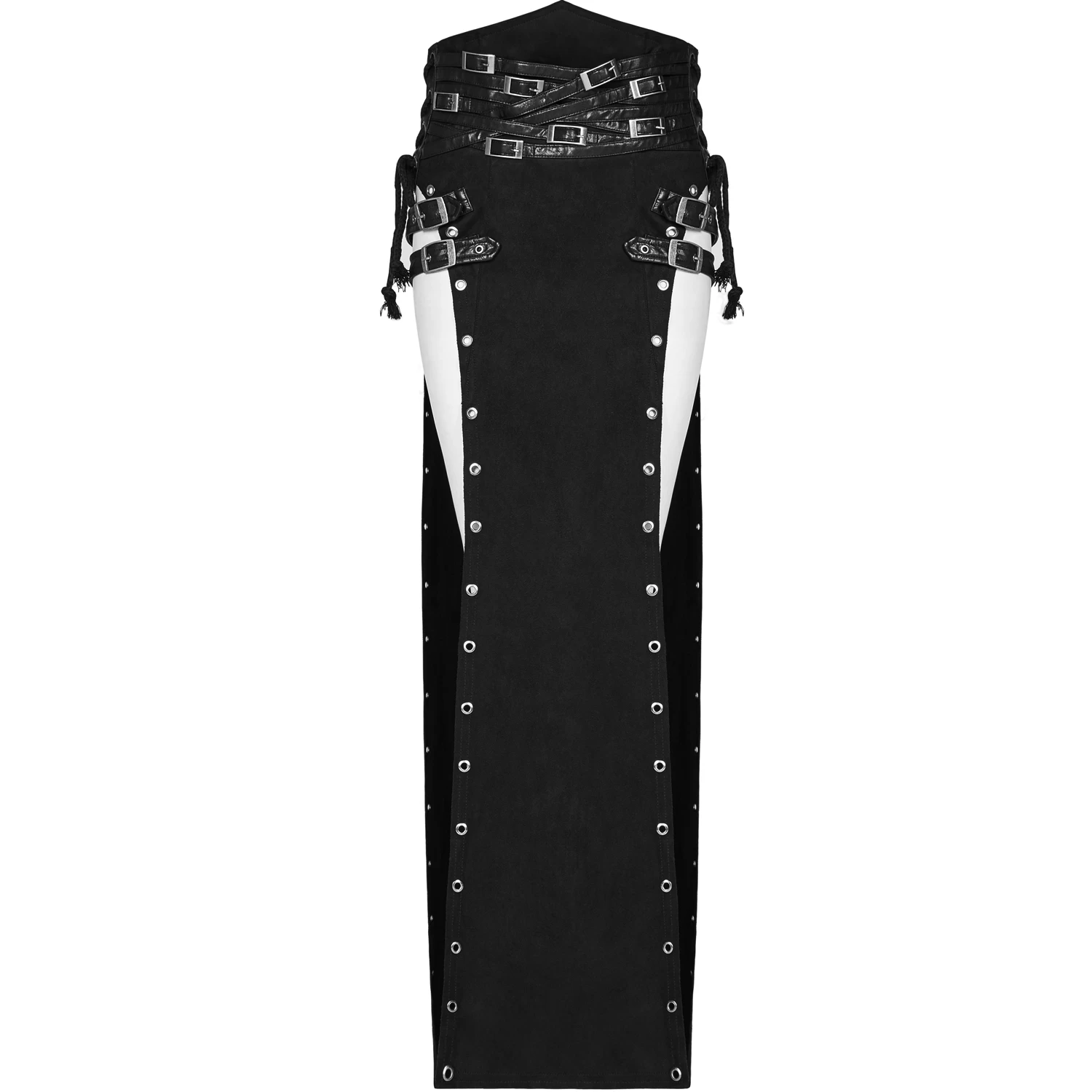 Longue Jupe 'Katana' Noire 13 Longue Jupe 'Katana' Noire – Image 11