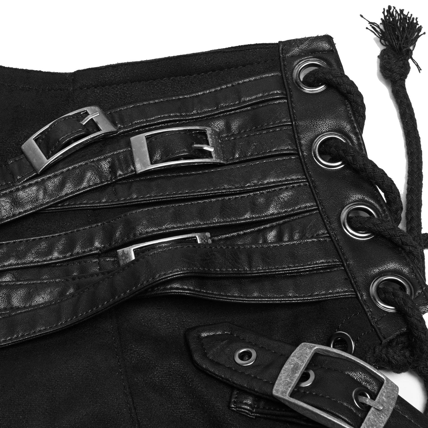 Longue Jupe 'Katana' Noire 16 Longue Jupe 'Katana' Noire – Image 14