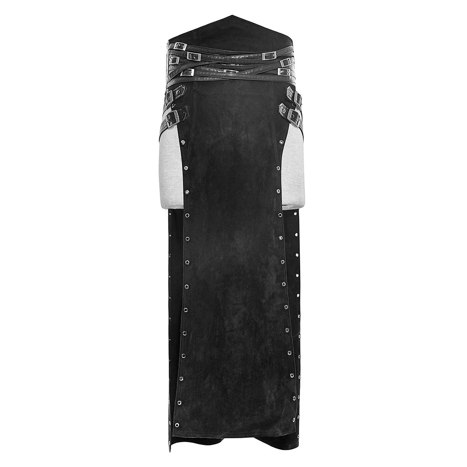 Longue Jupe Pour Hommes 'Katana' Noire 12 Longue Jupe Pour Hommes 'Katana' Noire – Image 10