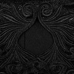 Longue Robe Cape Gothique 'Nightspell' Noire -Magasin De Mode longue robe cape gothique nightspell noire 8