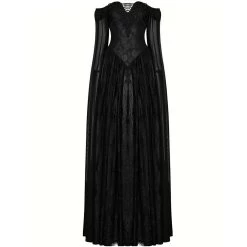 Longue Robe 'Celestia' Noire 19 Longue Robe 'Celestia' Noire -Magasin De Mode longue robe celestia noire 5