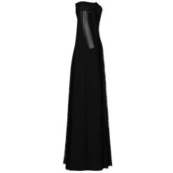 Longue Robe 'Celestia' Noire 21 Longue Robe 'Celestia' Noire -Magasin De Mode longue robe celestia noire 7