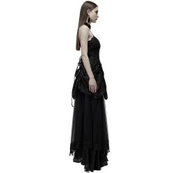 Longue Robe 'Druscillia' Noire -Magasin De Mode longue robe druscillia noire 3