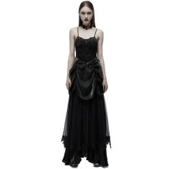 Longue Robe 'Druscillia' Noire -Magasin De Mode longue robe druscillia noire 4