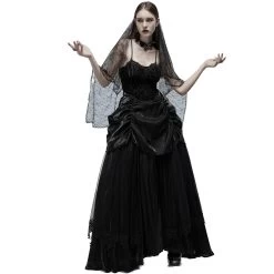 Longue Robe 'Druscillia' Noire -Magasin De Mode longue robe druscillia noire 7