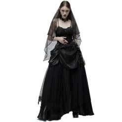 Longue Robe 'Druscillia' Noire -Magasin De Mode longue robe druscillia noire 8