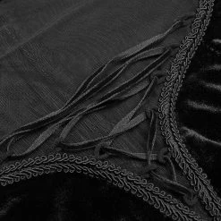 Longue Robe Gothique 'Princessa' Noire 24 Longue Robe Gothique 'Princessa' Noire -Magasin De Mode longue robe gothique princessa noire 9