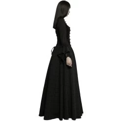 Longue Robe 'Metzli' Noire 17 Longue Robe 'Metzli' Noire -Magasin De Mode longue robe metzli noire 3