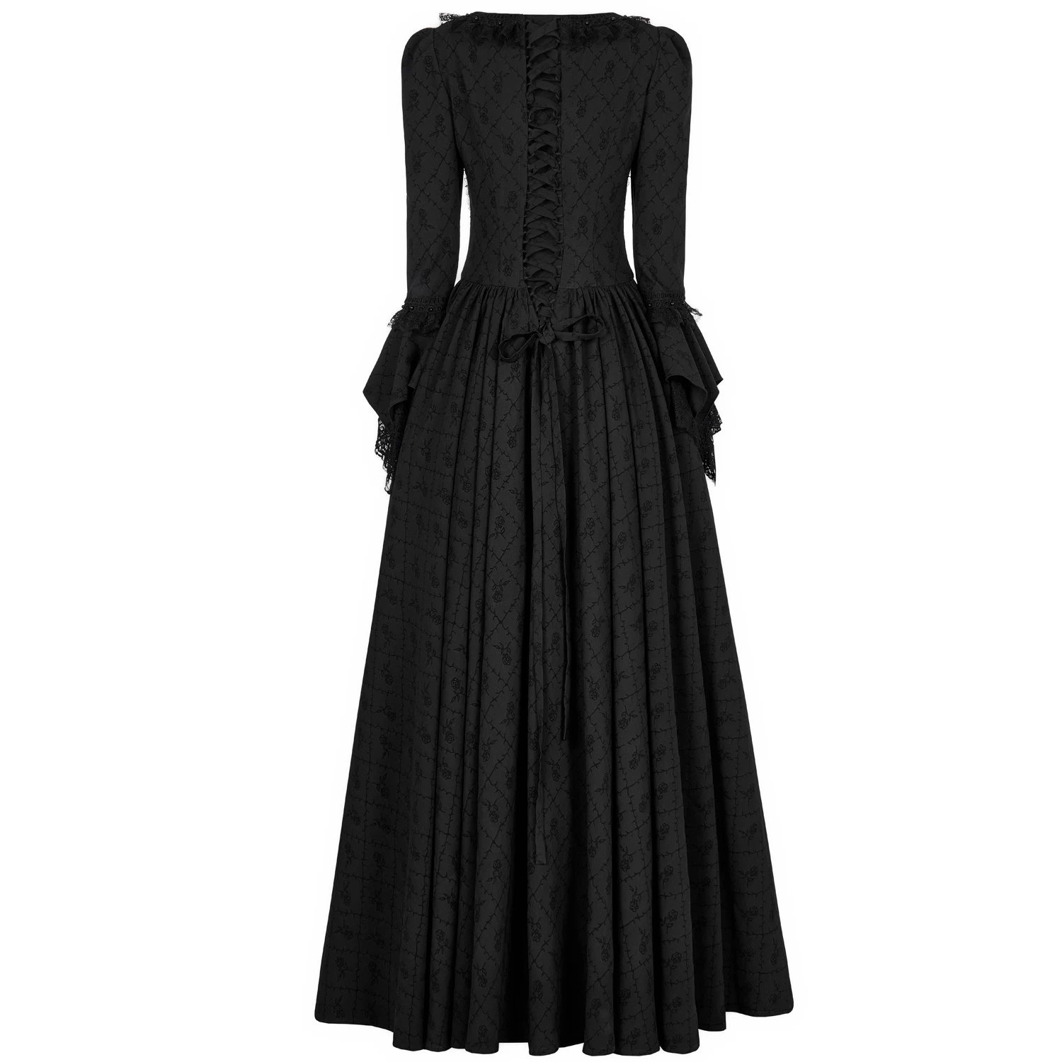 Longue Robe 'Metzli' Noire 9 Longue Robe 'Metzli' Noire – Image 7