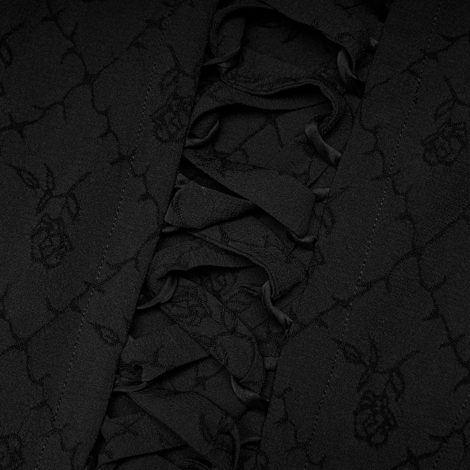 Longue Robe 'Metzli' Noire 12 Longue Robe 'Metzli' Noire – Image 10