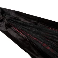 Longue Robe 'Orphelia' Noire Et Rouge -Magasin De Mode longue robe orphelia noire et rouge 10