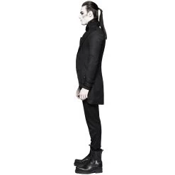 Longue Veste 'Black Cardinal' En Brocart Noir 18 Longue Veste 'Black Cardinal' En Brocart Noir -Magasin De Mode longue veste black cardinal en brocart noir 3