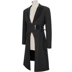 Longue Veste 'Cryock' Noire -Magasin De Mode longue veste cryock noire 13
