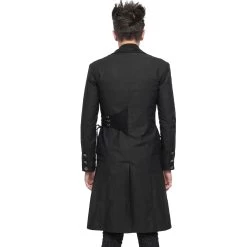 Longue Veste 'Cryock' Noire -Magasin De Mode longue veste cryock noire 2