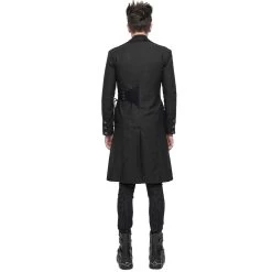 Longue Veste 'Cryock' Noire -Magasin De Mode longue veste cryock noire 6