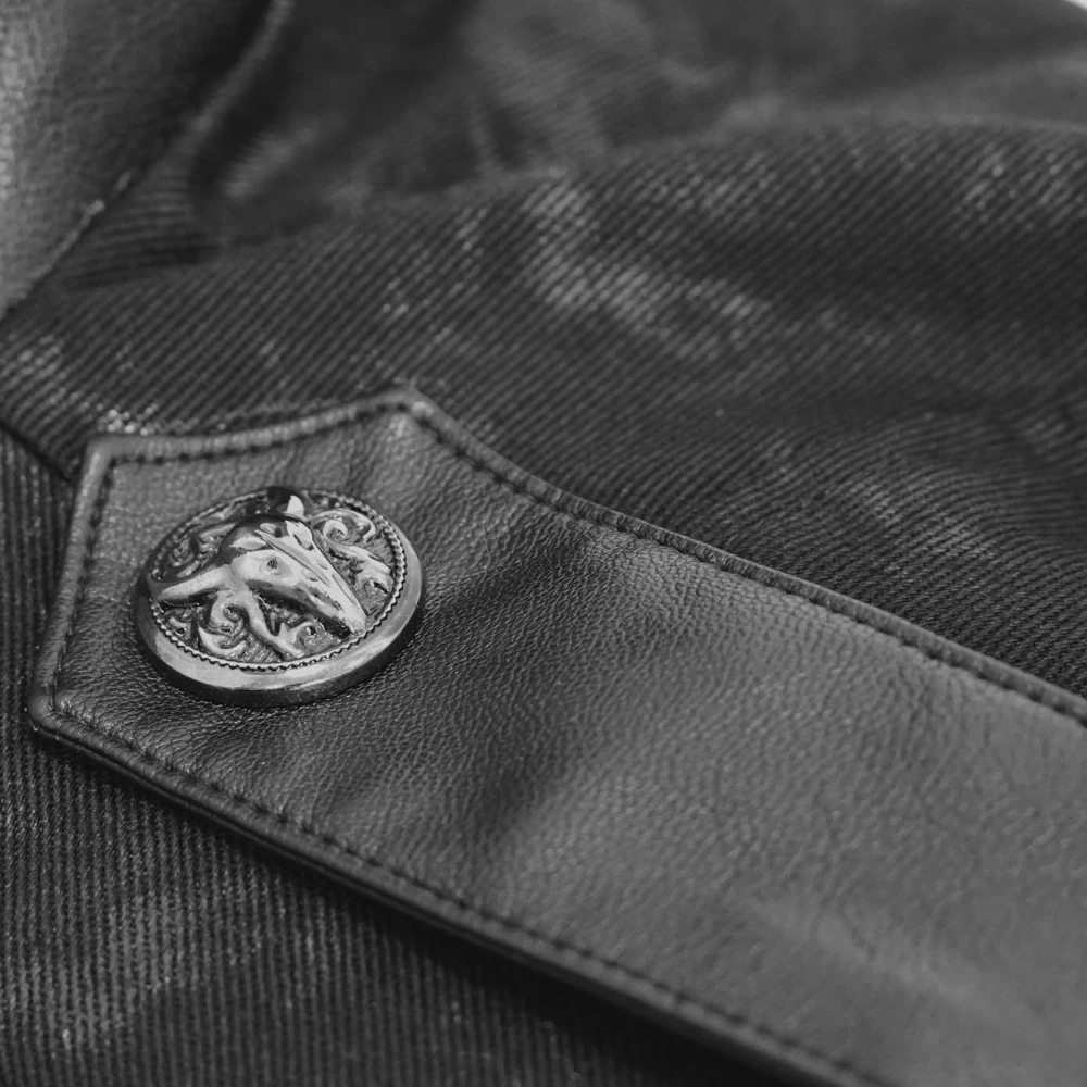 Longue Veste 'Haboolm' Noire 20 Longue Veste 'Haboolm' Noire – Image 18