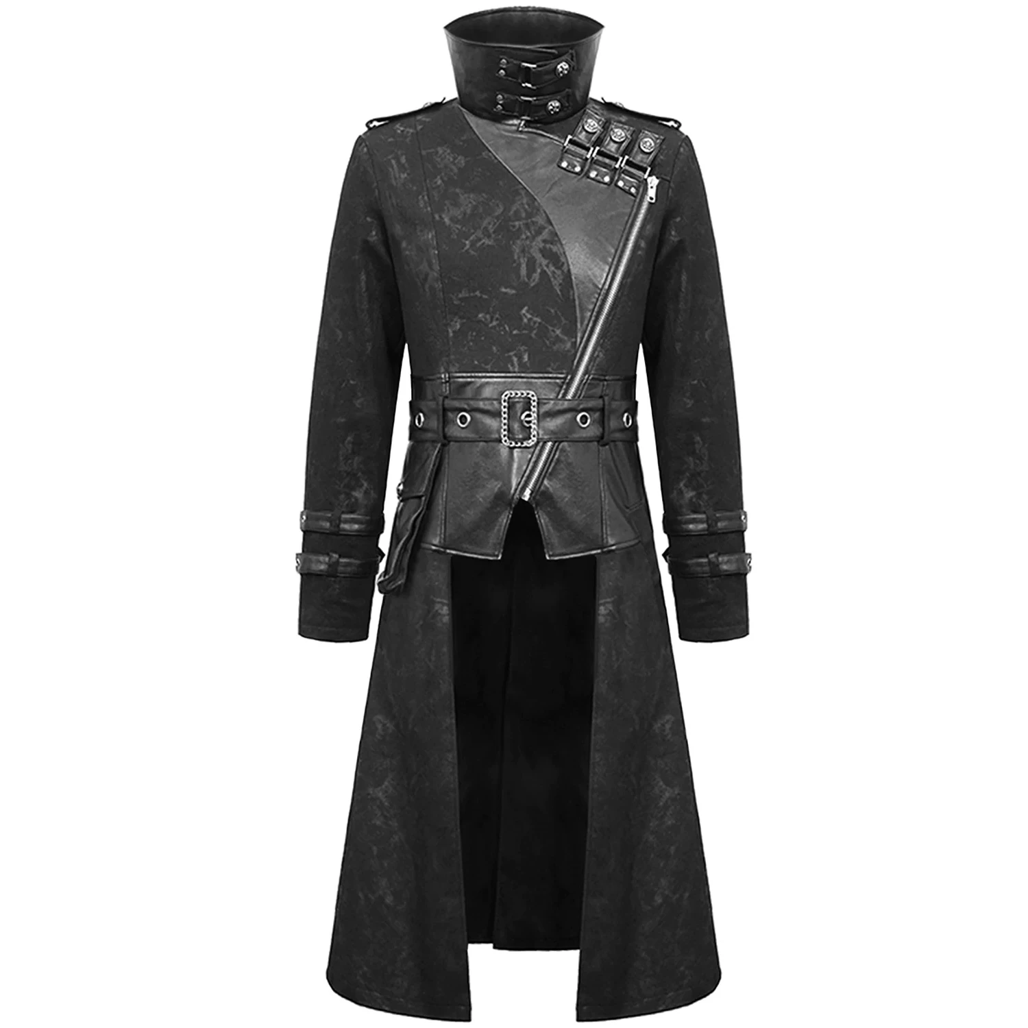 Longue Veste 'Haboolm' Noire 12 Longue Veste 'Haboolm' Noire – Image 10