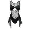 Maillot De Bain 'Finely Gothic' Noir -Magasin De Mode maillot de bain finely gothic noir