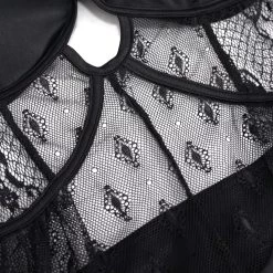 Maillot De Bain 'Finely Gothic' Noir 34 Maillot De Bain 'Finely Gothic' Noir -Magasin De Mode maillot de bain finely gothic noir 14