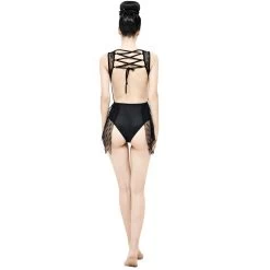 Maillot De Bain 'Finely Gothic' Noir 27 Maillot De Bain 'Finely Gothic' Noir -Magasin De Mode maillot de bain finely gothic noir 7