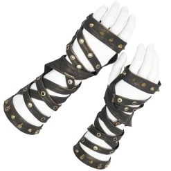 Manchettes 'Steampunk Gear' Marrons -Magasin De Mode manchettes steampunk gear marrons 11