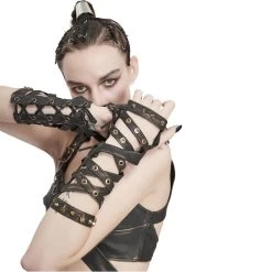 Manchettes 'Steampunk Gear' Marrons -Magasin De Mode manchettes steampunk gear marrons 2