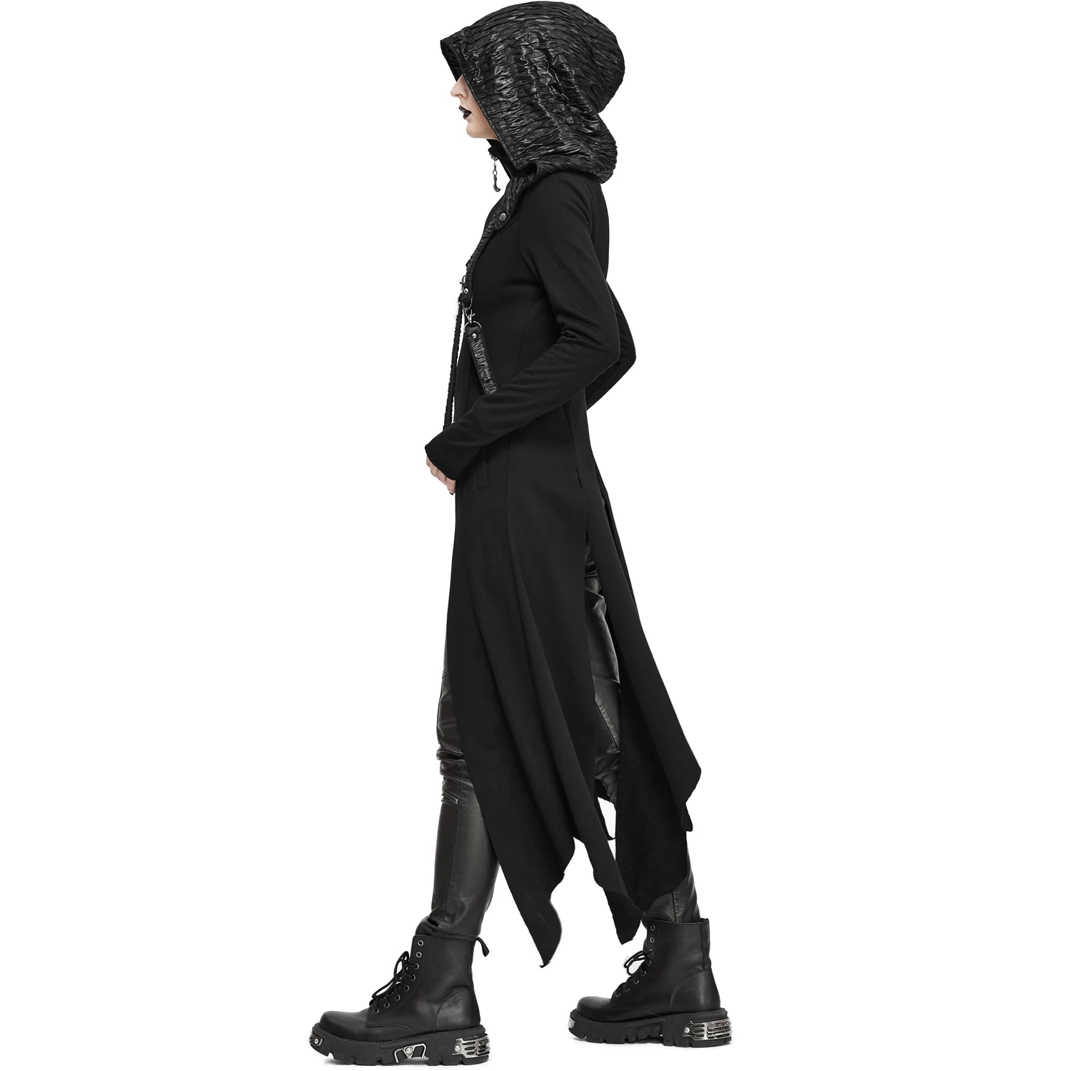 Manteau 'Badriyah' Noir 7 Manteau 'Badriyah' Noir – Image 5