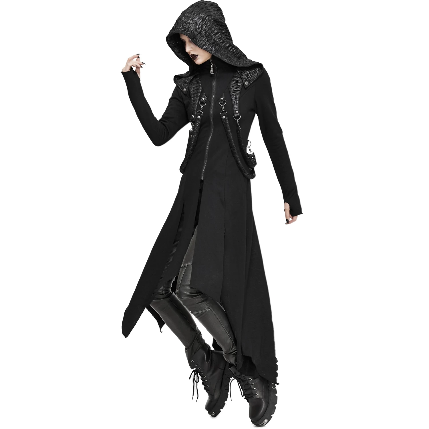 Manteau 'Badriyah' Noir 9 Manteau 'Badriyah' Noir – Image 7